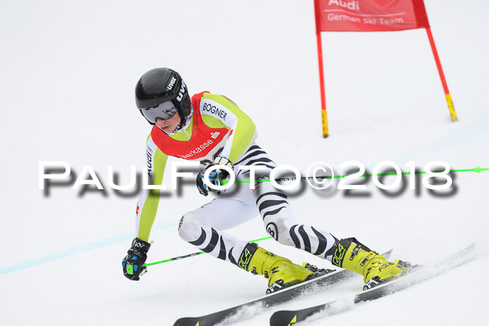 FIS NJR Riesenslalom Herren Lenggries 2.2.2018