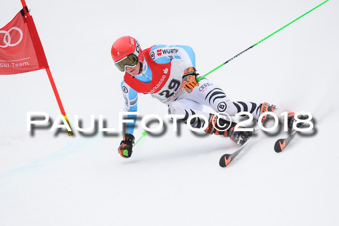 FIS NJR Riesenslalom Herren Lenggries 2.2.2018