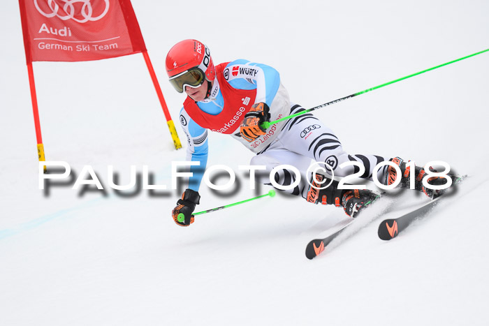 FIS NJR Riesenslalom Herren Lenggries 2.2.2018