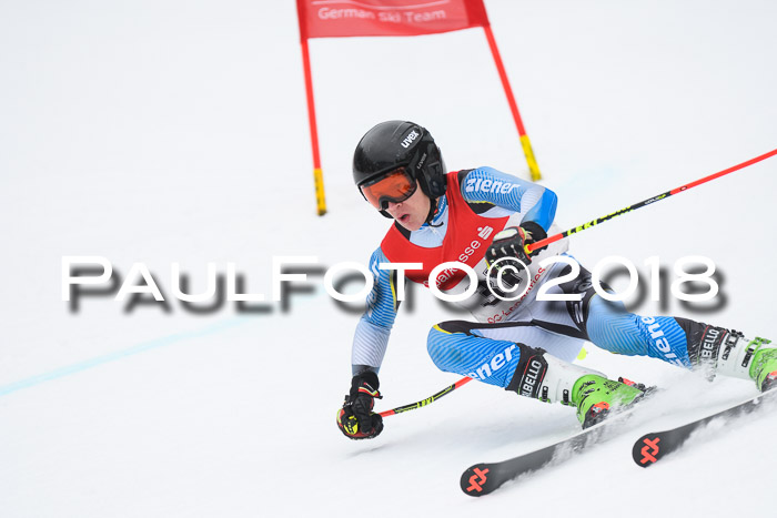 FIS NJR Riesenslalom Herren Lenggries 2.2.2018
