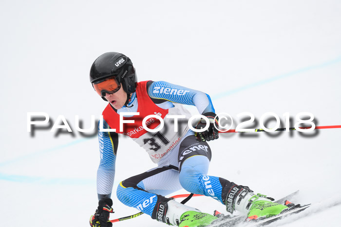FIS NJR Riesenslalom Herren Lenggries 2.2.2018