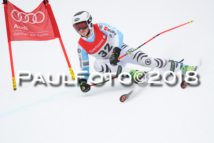 FIS NJR Riesenslalom Herren Lenggries 2.2.2018