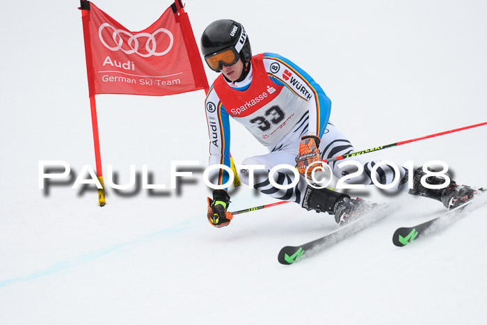 FIS NJR Riesenslalom Herren Lenggries 2.2.2018