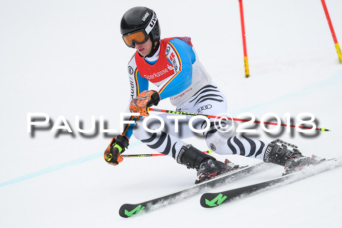 FIS NJR Riesenslalom Herren Lenggries 2.2.2018