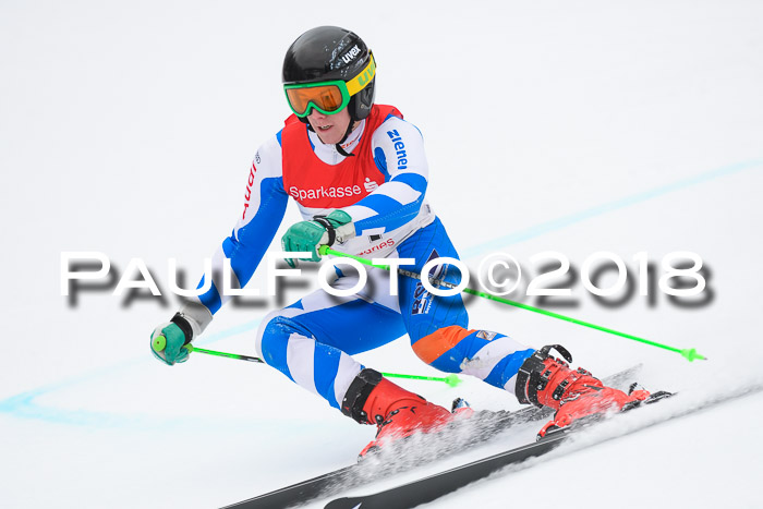 FIS NJR Riesenslalom Herren Lenggries 2.2.2018
