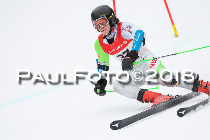 FIS NJR Riesenslalom Herren Lenggries 2.2.2018
