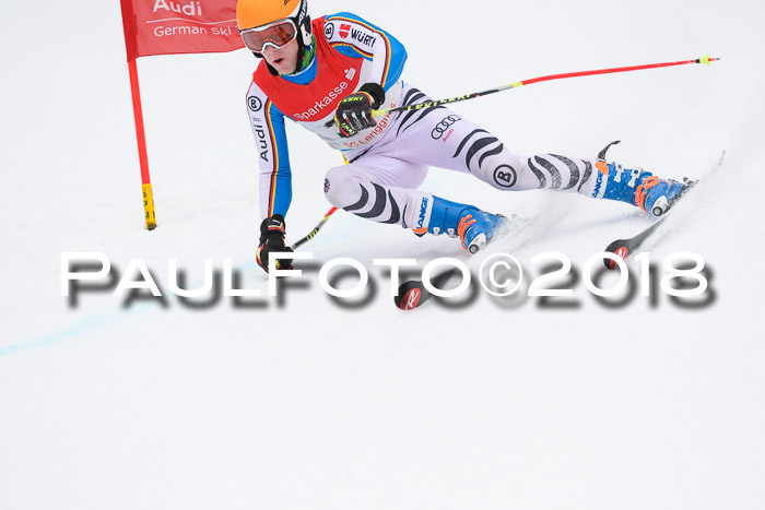FIS NJR Riesenslalom Herren Lenggries 2.2.2018