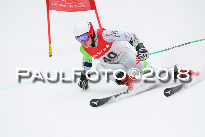 FIS NJR Riesenslalom Herren Lenggries 2.2.2018