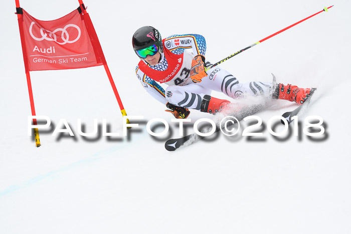 FIS NJR Riesenslalom Herren Lenggries 2.2.2018