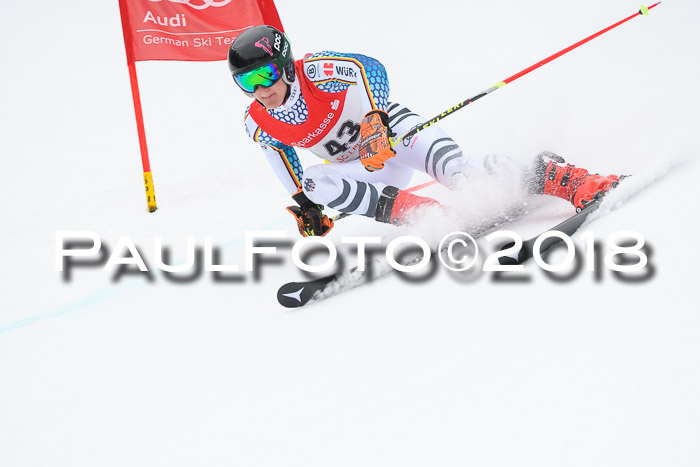 FIS NJR Riesenslalom Herren Lenggries 2.2.2018