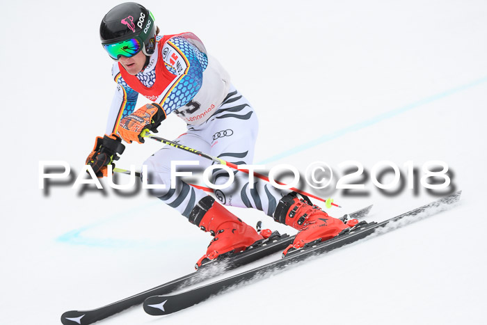 FIS NJR Riesenslalom Herren Lenggries 2.2.2018