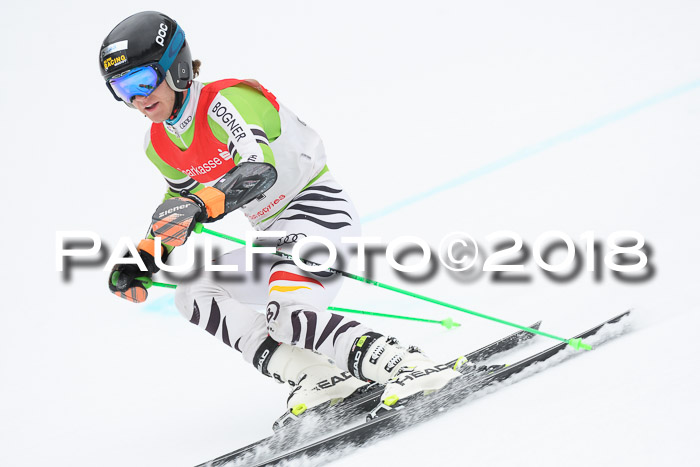 FIS NJR Riesenslalom Herren Lenggries 2.2.2018