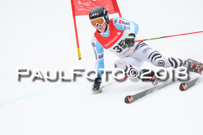 FIS NJR Riesenslalom Herren Lenggries 2.2.2018
