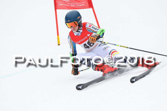 FIS NJR Riesenslalom Herren Lenggries 2.2.2018