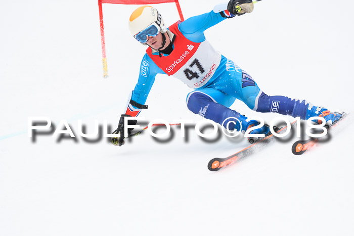 FIS NJR Riesenslalom Herren Lenggries 2.2.2018