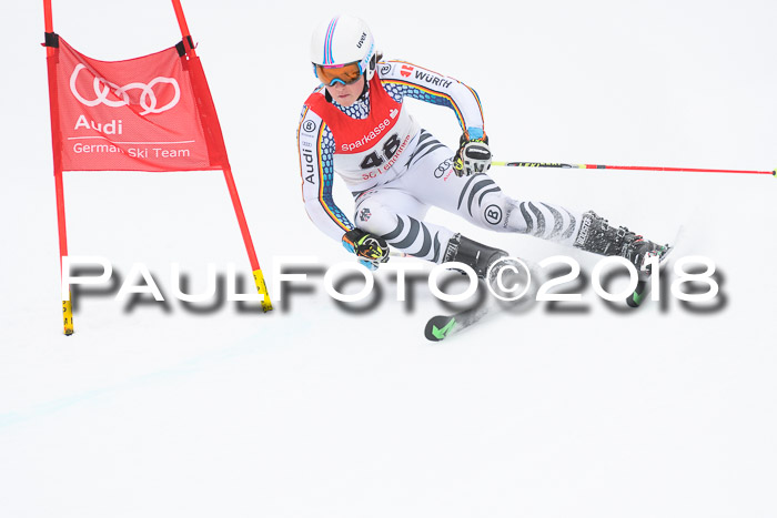 FIS NJR Riesenslalom Herren Lenggries 2.2.2018
