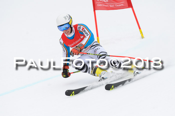 FIS NJR Riesenslalom Herren Lenggries 2.2.2018