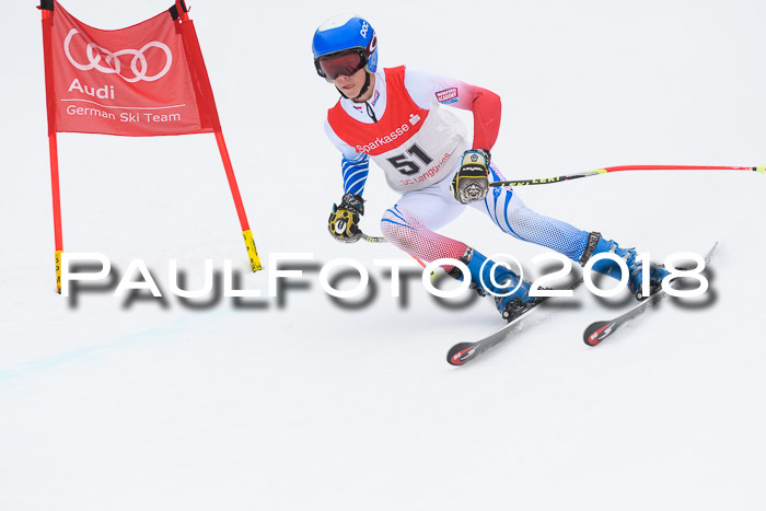 FIS NJR Riesenslalom Herren Lenggries 2.2.2018