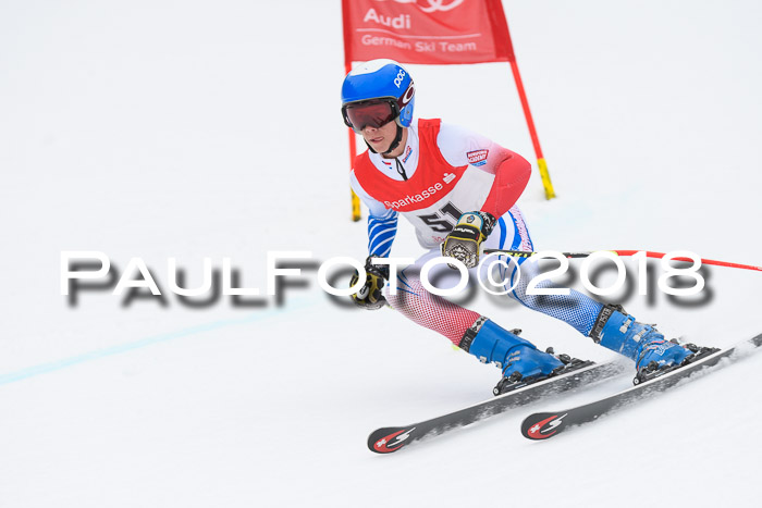 FIS NJR Riesenslalom Herren Lenggries 2.2.2018