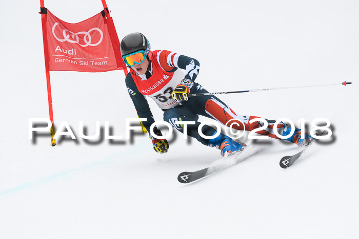 FIS NJR Riesenslalom Herren Lenggries 2.2.2018