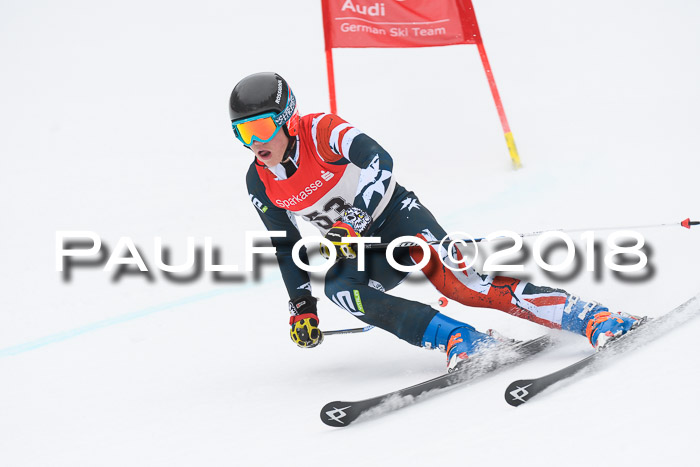 FIS NJR Riesenslalom Herren Lenggries 2.2.2018