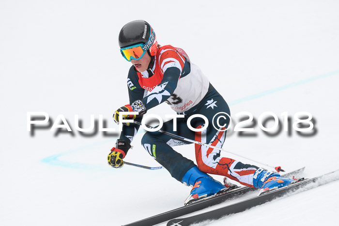 FIS NJR Riesenslalom Herren Lenggries 2.2.2018