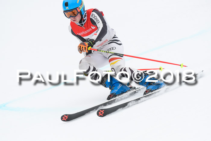 FIS NJR Riesenslalom Herren Lenggries 2.2.2018