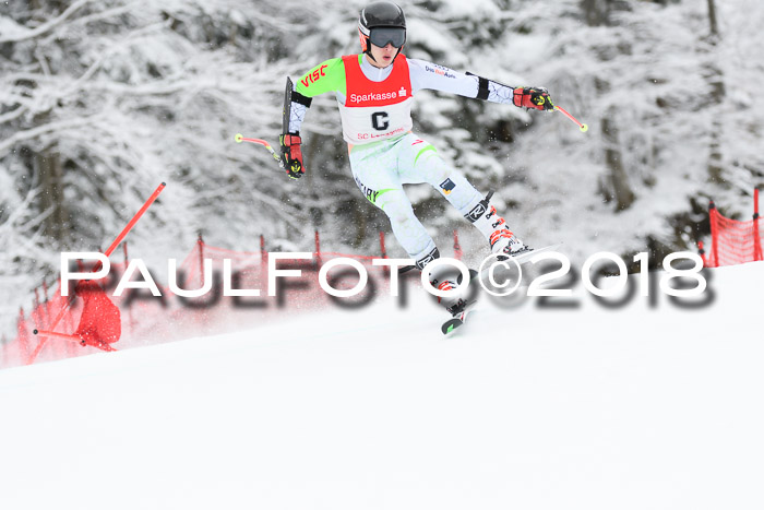 FIS NJR Riesenslalom Herren Lenggries 2.2.2018