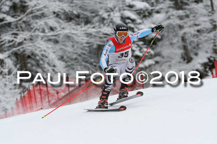 FIS NJR Riesenslalom Herren Lenggries 2.2.2018