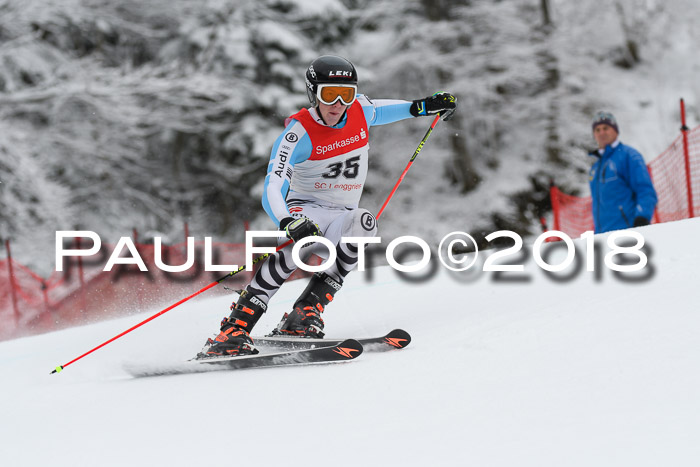 FIS NJR Riesenslalom Herren Lenggries 2.2.2018