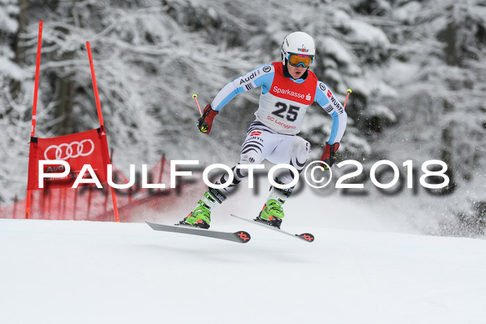 FIS NJR Riesenslalom Herren Lenggries 2.2.2018