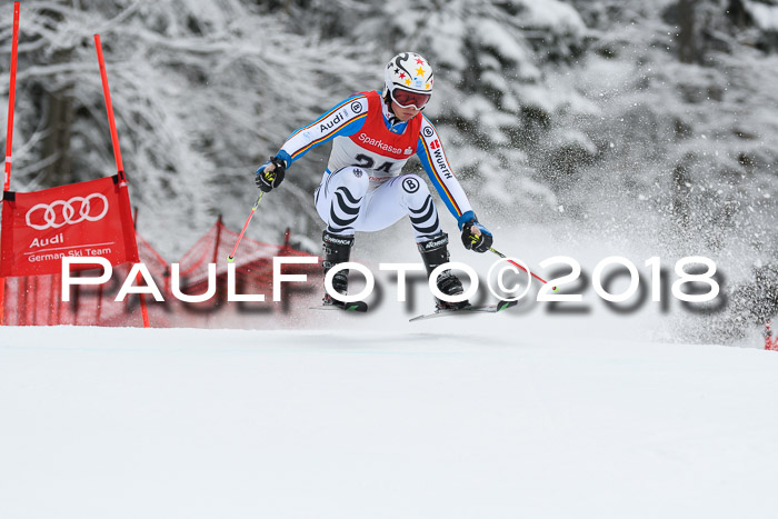 FIS NJR Riesenslalom Herren Lenggries 2.2.2018