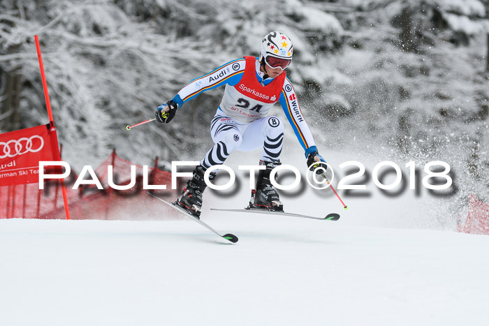 FIS NJR Riesenslalom Herren Lenggries 2.2.2018