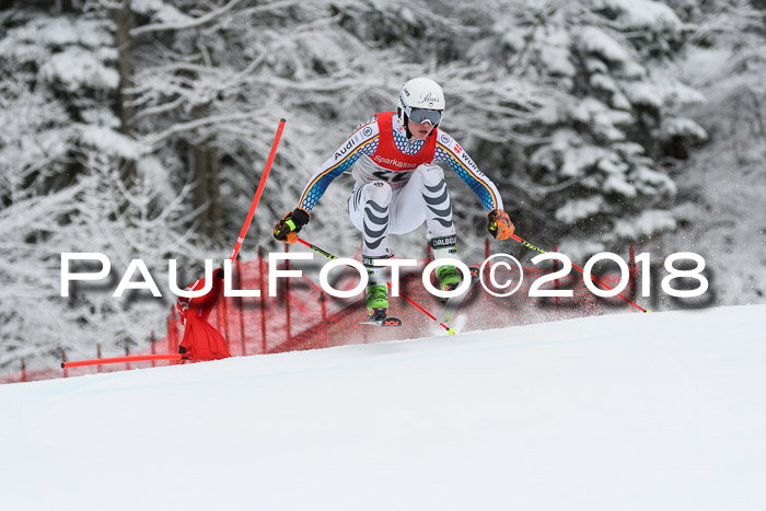 FIS NJR Riesenslalom Herren Lenggries 2.2.2018