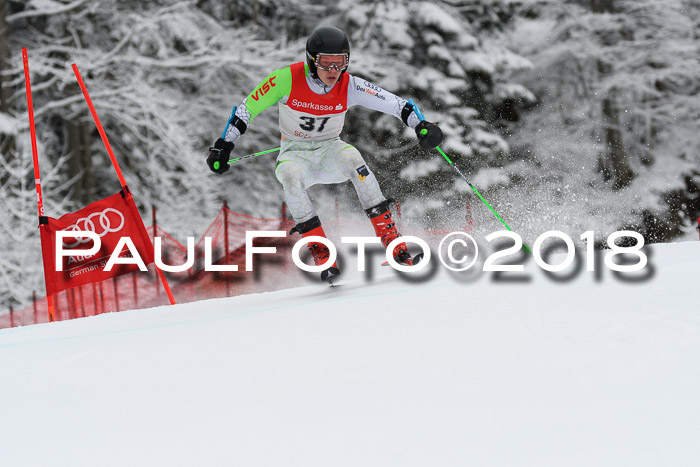 FIS NJR Riesenslalom Herren Lenggries 2.2.2018