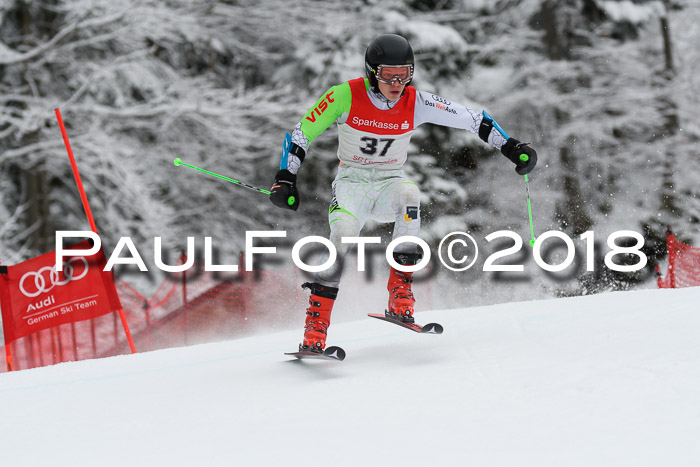 FIS NJR Riesenslalom Herren Lenggries 2.2.2018