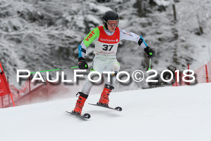 FIS NJR Riesenslalom Herren Lenggries 2.2.2018