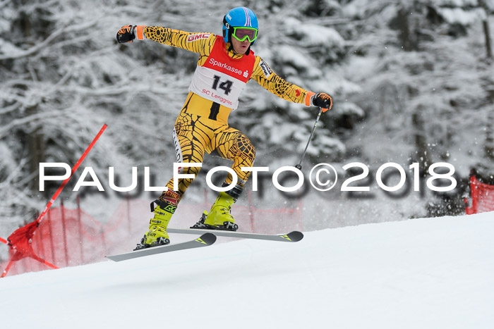 FIS NJR Riesenslalom Herren Lenggries 2.2.2018