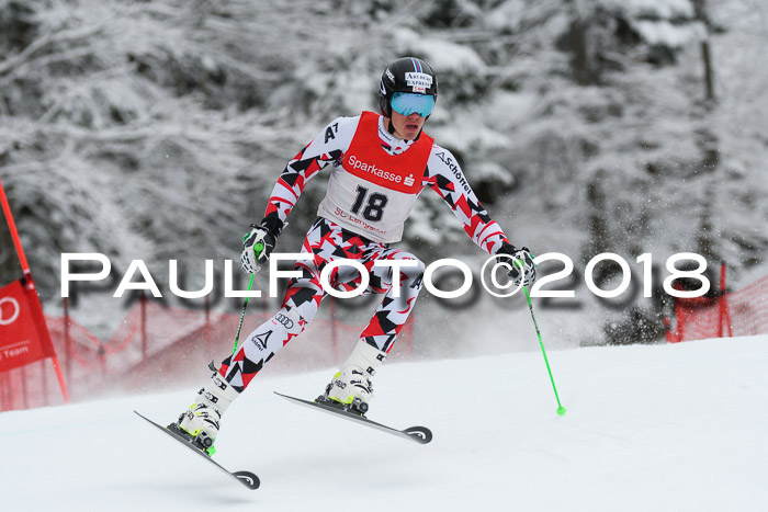 FIS NJR Riesenslalom Herren Lenggries 2.2.2018