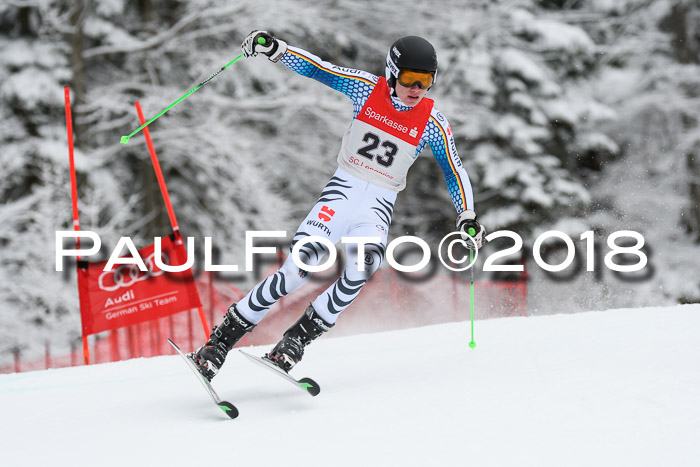 FIS NJR Riesenslalom Herren Lenggries 2.2.2018