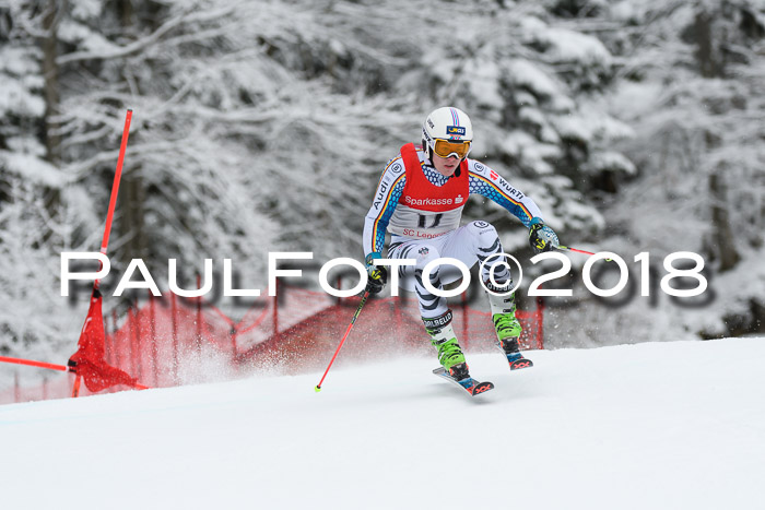 FIS NJR Riesenslalom Herren Lenggries 2.2.2018