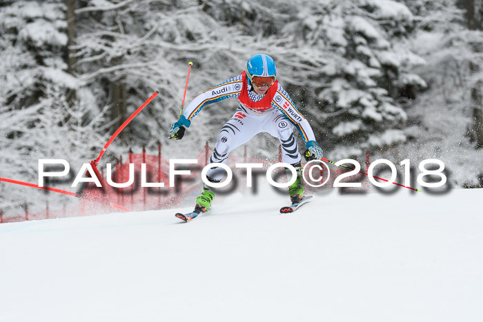 FIS NJR Riesenslalom Herren Lenggries 2.2.2018