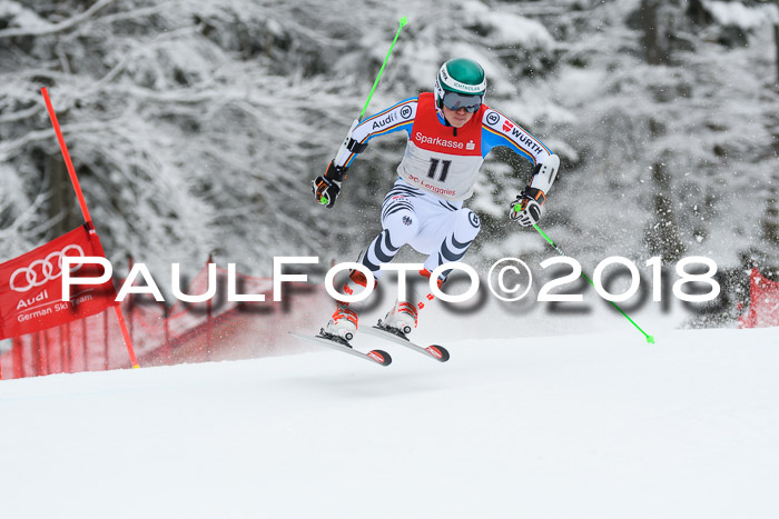 FIS NJR Riesenslalom Herren Lenggries 2.2.2018