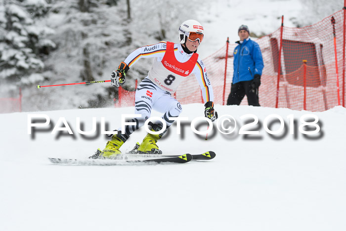 FIS NJR Riesenslalom Herren Lenggries 2.2.2018