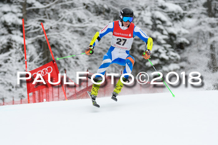 FIS NJR Riesenslalom Herren Lenggries 2.2.2018