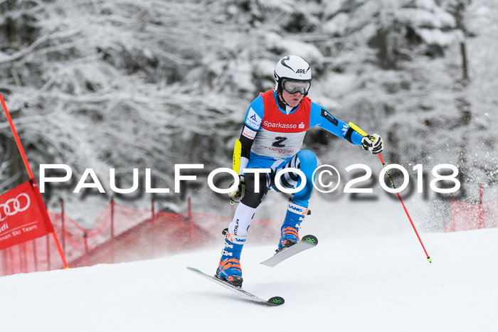 FIS NJR Riesenslalom Herren Lenggries 2.2.2018