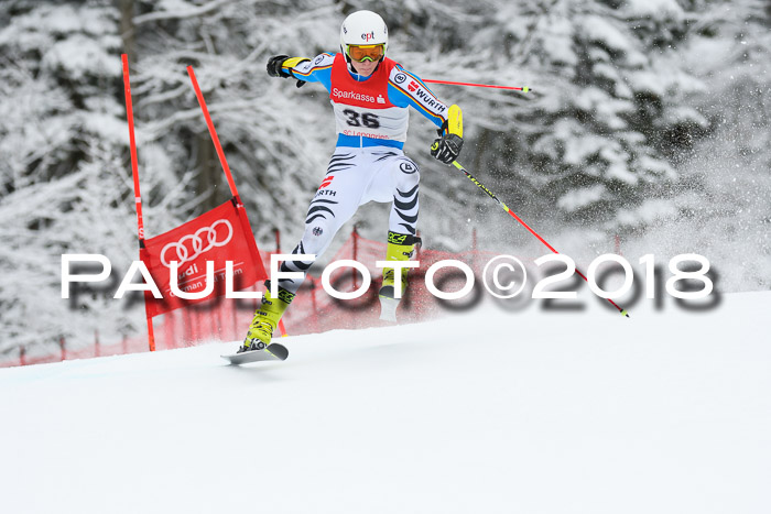 FIS NJR Riesenslalom Herren Lenggries 2.2.2018