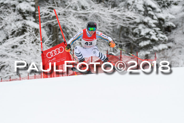 FIS NJR Riesenslalom Herren Lenggries 2.2.2018