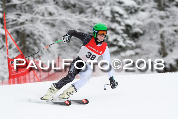FIS NJR Riesenslalom Herren Lenggries 2.2.2018