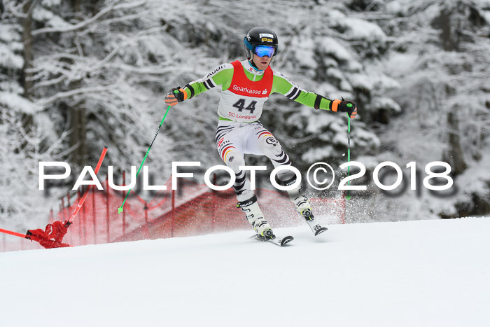 FIS NJR Riesenslalom Herren Lenggries 2.2.2018